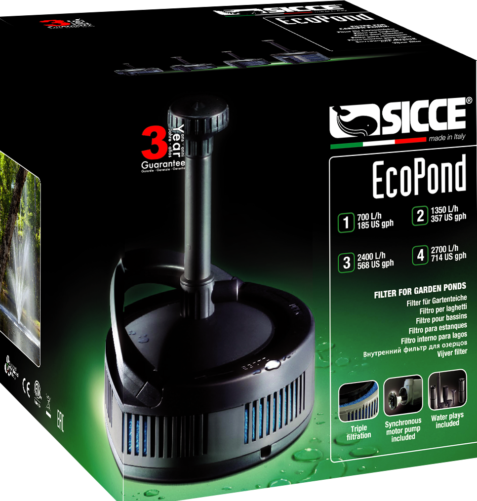 Sicce Ecopond Pump and Filter