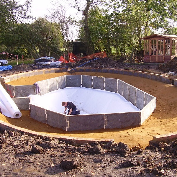 Pond Liner Underlay Box Welded Pond