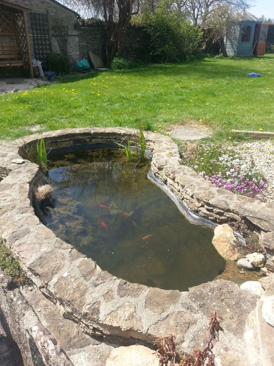 PVC garden pond