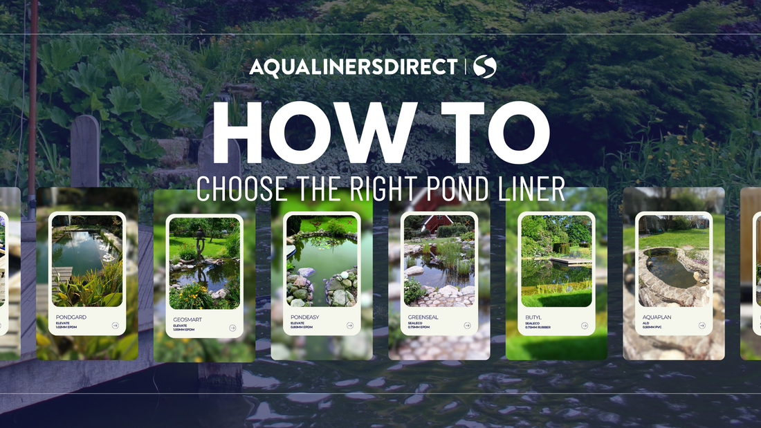 Choosing The Right Pond Liner – A Beginner’s guide