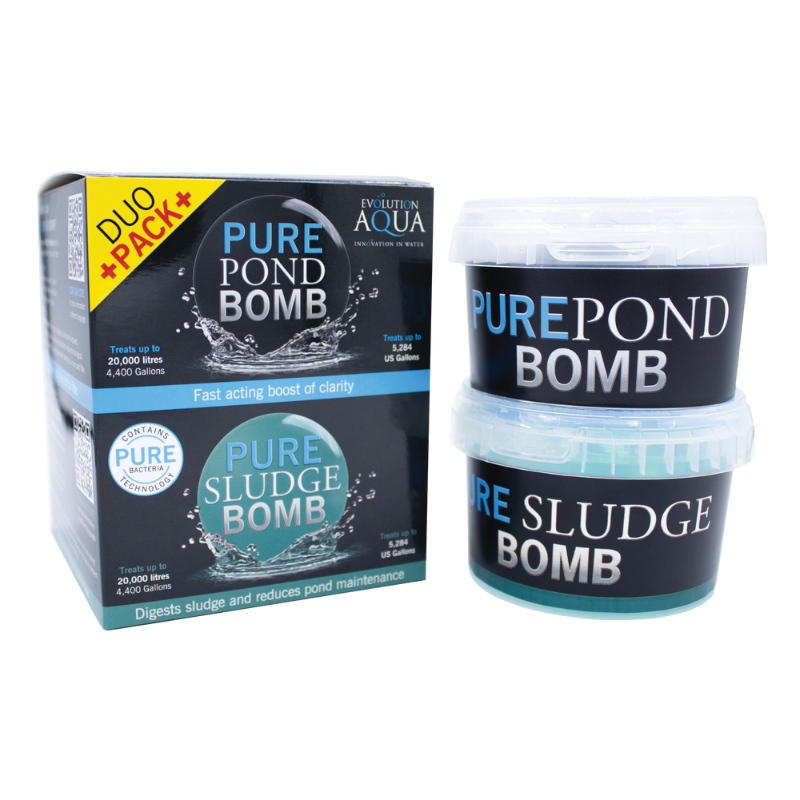 Evolution Aqua Pond Bomb & Sludge Bomb Duo Pack